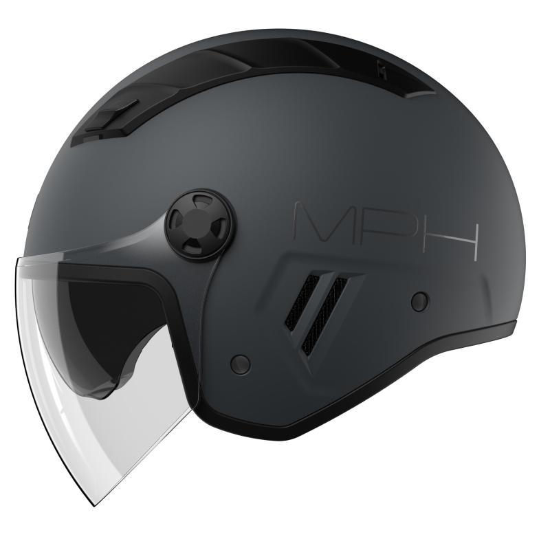 Casco Jet Mph AIRE Antracite Opaco