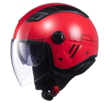 Casco Jet Mph AIRE Rosso