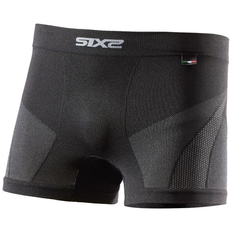 Boxer Intimo Sixs BOX-V2 4 Stagioni Nero Carbon