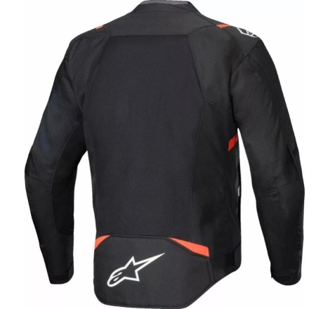 Giubbino Moto tessuto Alpinestars T-SPS AIR V2 Nero Rosso Fluo