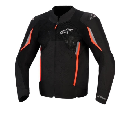 Giubbino Moto tessuto Alpinestars AST V3 AIR Nero Grigio Rosso