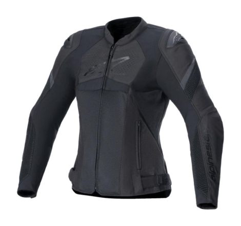 Giubbino Moto tessuto Alpinestars Stella T-GP Plus R V4 Donna Nero Bianco