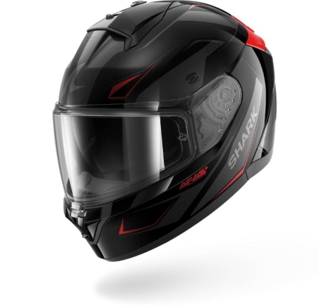 Casco integrale Shark RIDILL 2 MEKARIUM Nero Antracite Rosso