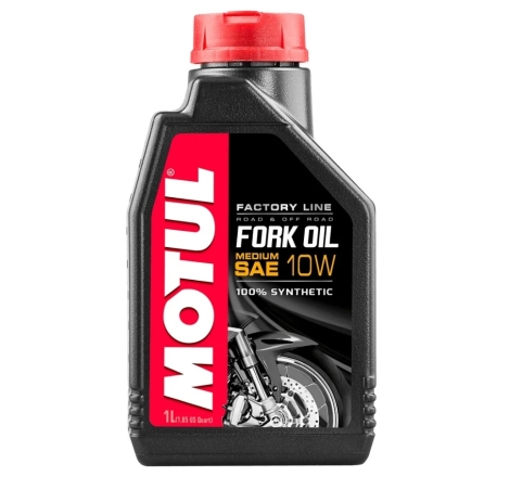Olio Forcelle Motul Oil Factory Line Medium 10W 100% Sintetico