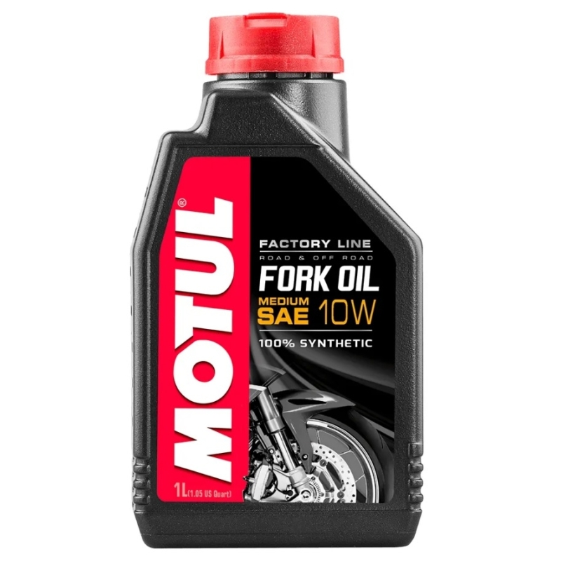 Olio Forcelle Motul Oil Factory Line Medium 10W 100% Sintetico