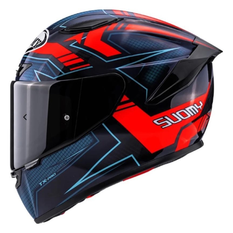 Casco integrale Suomy TX-PRO FLAWLESS Rosso Blu