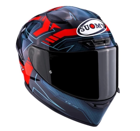 Casco integrale Suomy TX-PRO FLAWLESS Rosso Blu