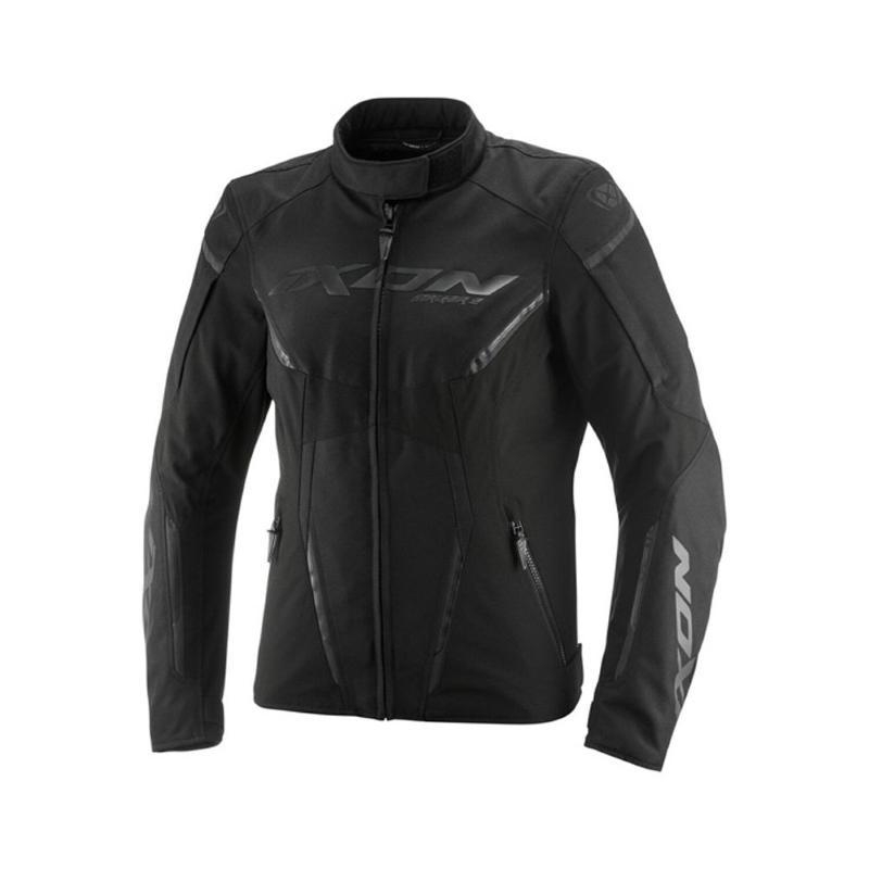 Giubbino moto Ixon STRIKER 2 Donna Nero