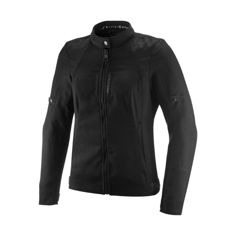 Giubbino moto Ixon SHADOW Donna Nero
