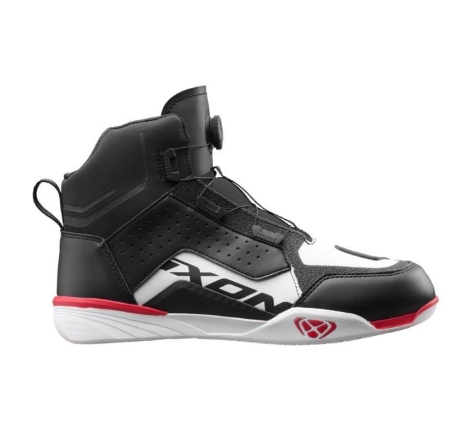 Scarpe Ixon VYPER WP Waterproof Nero Bianco Rosso