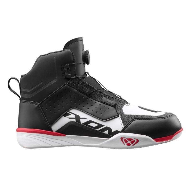 Scarpe Ixon VYPER WP Waterproof Nero Bianco Rosso