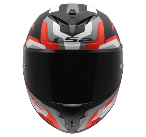 Casco Integrale Ls2 Rapid III Hyper Nero Rosso