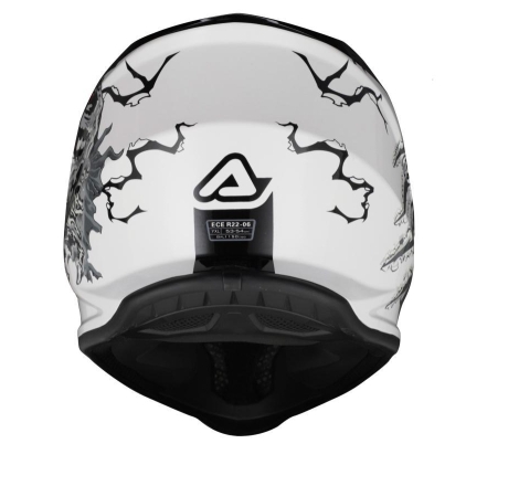 Casco Cross Acerbis PROFILE JUNIOR Bianco Nero
