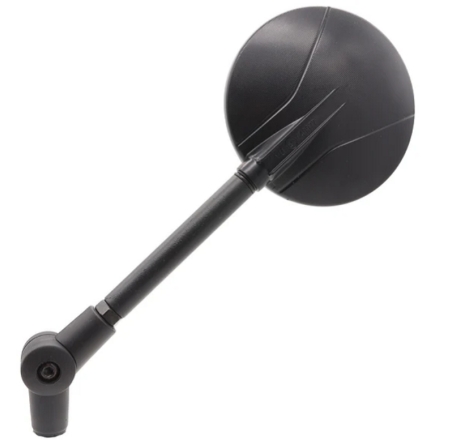 Specchietto Omologato Far 7700 Pieghevole Asta Dritta Nero Lato Sx-Dx