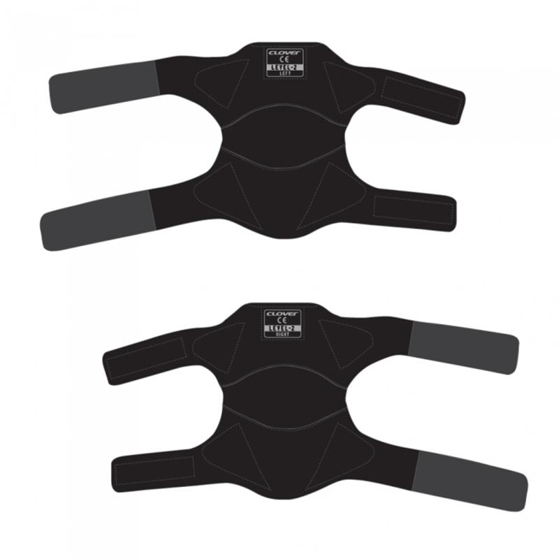 Ginocchiere Clover Knee Pro 2 Nero