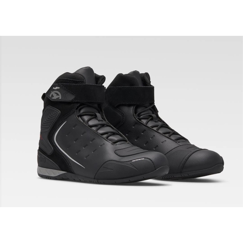 Scarpe Moto Xpd X-Road H2out Impermeabile Nero