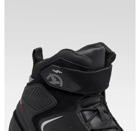Scarpe Moto Xpd X-Road H2out Impermeabile Nero