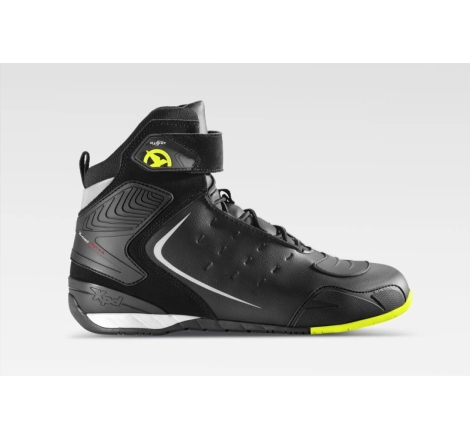 Scarpe Moto Xpd X-Road H2out Impermeabile Nero Giallo