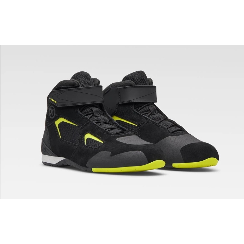 Scarpe Moto Xpd X-Radical Nero Giallo