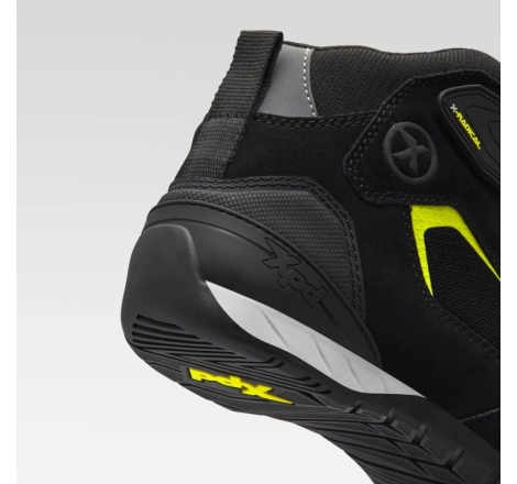 Scarpe Moto Xpd X-Radical Nero Giallo