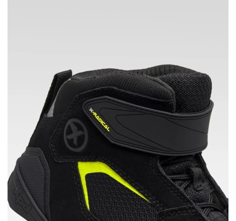 Scarpe Moto Xpd X-Radical Nero Giallo