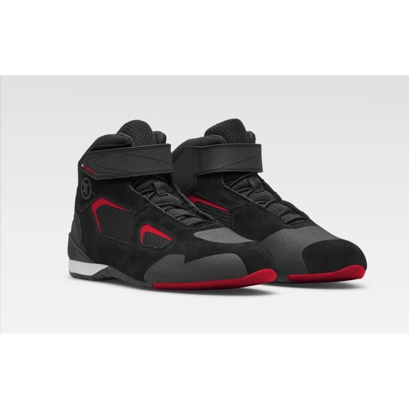 Scarpe Moto Xpd X-Radical Nero Rosso