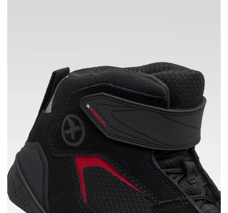 Scarpe Moto Xpd X-Radical Nero Rosso