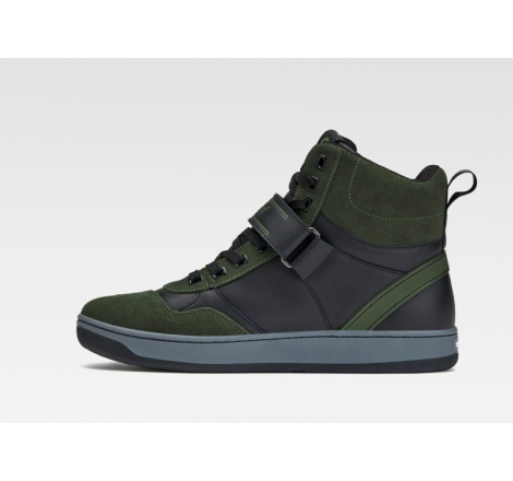 Scarpe Moto Xpd Moto Pro H2OUT impermeabile Verde Nero