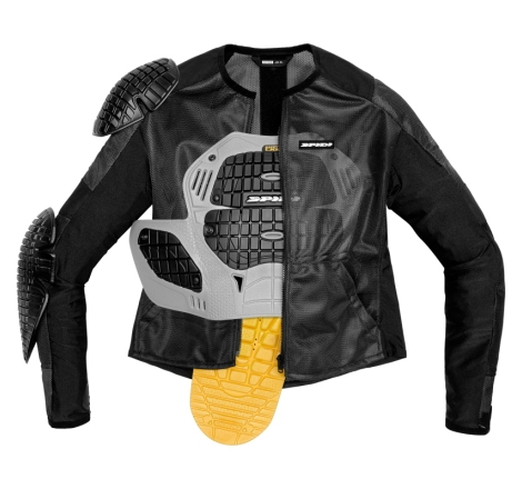 Giubbino Spidi Traforato Base-1 Armour Nero