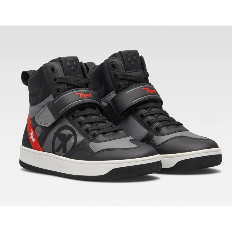 Scarpe Moto Xpd Moto Pro Antracite Rosso