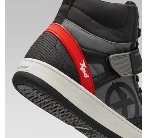 Scarpe Moto Xpd Moto Pro Antracite Rosso