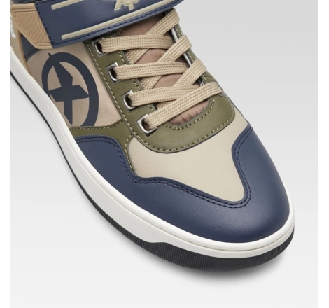 Scarpe Moto Xpd Moto Pro Verde Beige