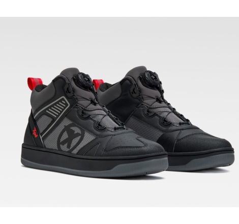 Scarpe Moto Xpd Moto Fast Nero Antracite
