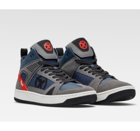 Scarpe Moto Xpd Moto Moto-1 Blu Grigio Nero