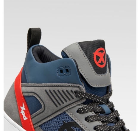 Scarpe Moto Xpd Moto Moto-1 Blu Grigio Nero