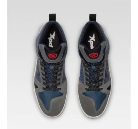 Scarpe Moto Xpd Moto Moto-1 Blu Grigio Nero