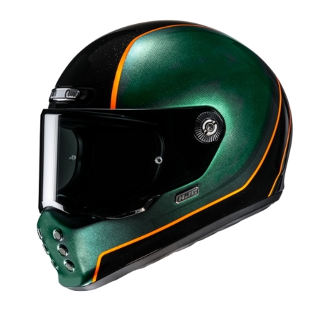 Casco Integrale Hjc V10 Hodu MC47 Nero Verde