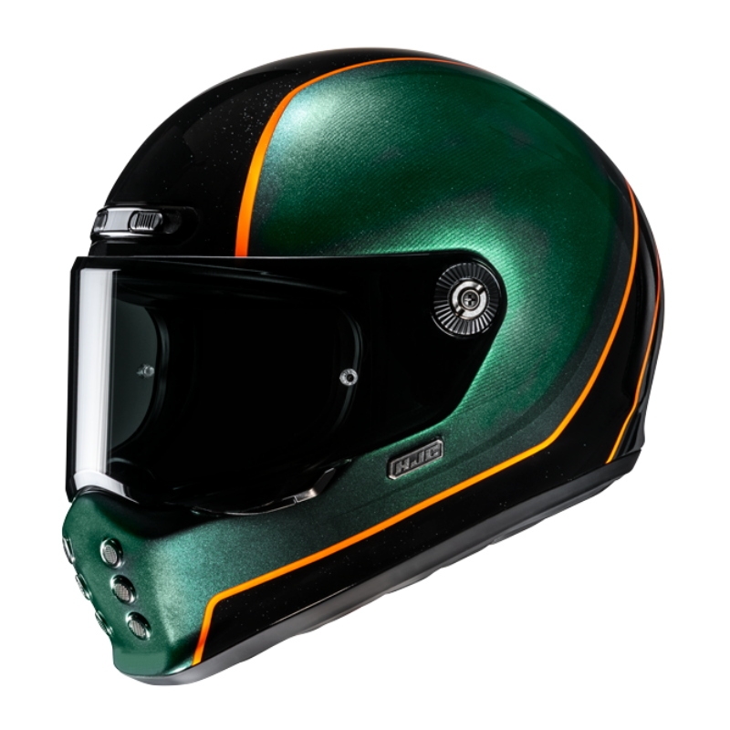 Casco Integrale Hjc V10 Hodu MC47 Nero Verde