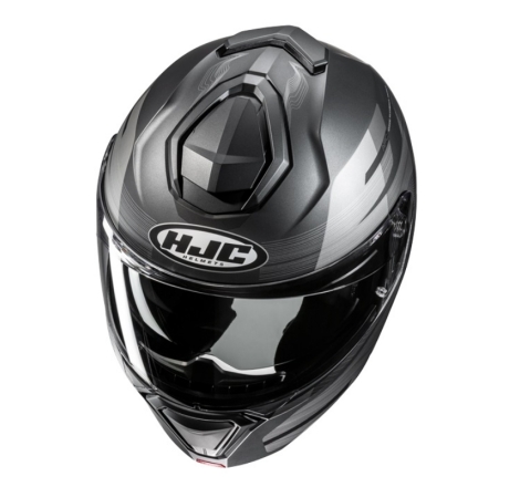 Casco Modulare Hjc I91 Dusk Mc5sf Grigio Opaco