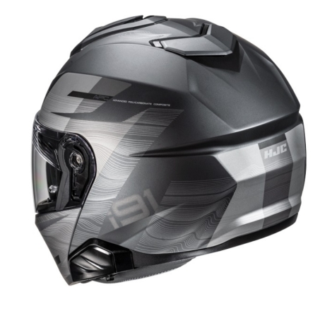 Casco Modulare Hjc I91 Dusk Mc5sf Grigio Opaco