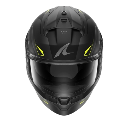 Casco integrale Shark RIDILL 2 Mekarium Antracite Giallo Opaco
