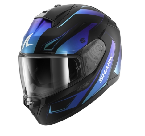 Casco integrale Shark RIDILL 2 Mekarium Nero Blu Opaco