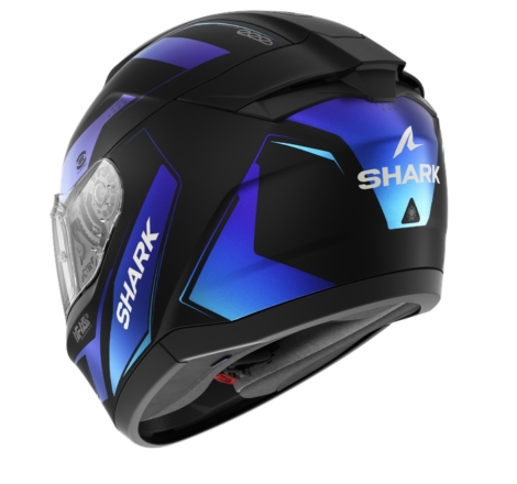 Casco integrale Shark RIDILL 2 Mekarium Nero Blu Opaco