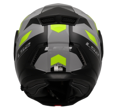 Casco Modulare FF902 Ls2 Scope II Duria Grigio Giallo
