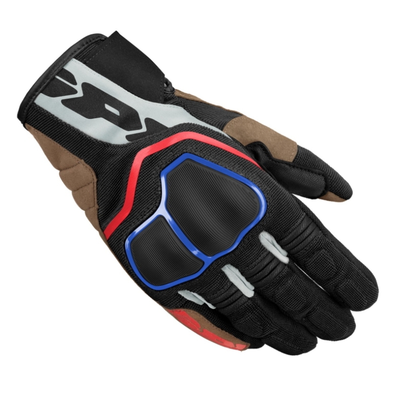 Guanti Spidi SPORT - GT Marrone Rosso Blu
