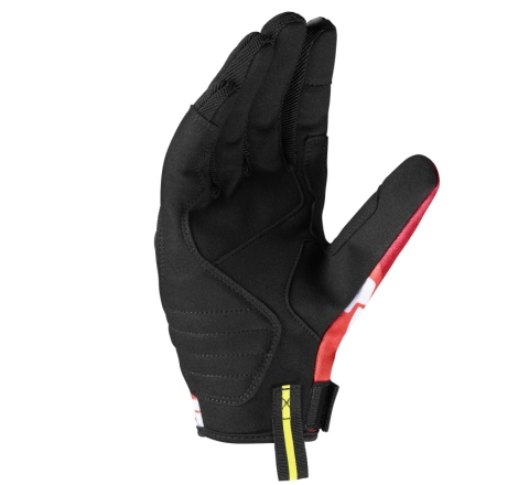 Guanti Spidi FLASH-KP Nero Rosso
