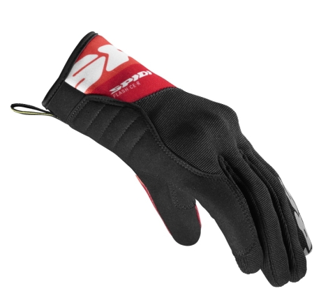 Guanti Spidi FLASH-KP Nero Rosso