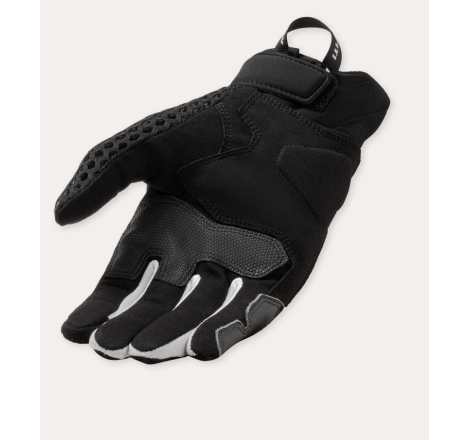 Guanti Moto Tessuto Rev'it Endo Nero Grigio