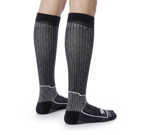 Calze Lunghe Sixs LONG V3 Rinforzata Carbon Nero