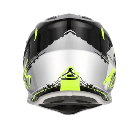 Casco Cross Acerbis PROFILE JUNIOR Nero Giallo Fluo